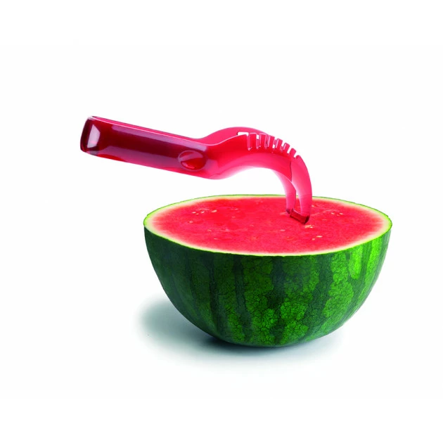 Le moins cher ❤️ Coupe Pastèque Plastique Rouge 22 cm Ibili ❤️ 4 Le moins cher ❤️ Coupe Pastèque Plastique Rouge 22 cm Ibili ❤️ – Image 2