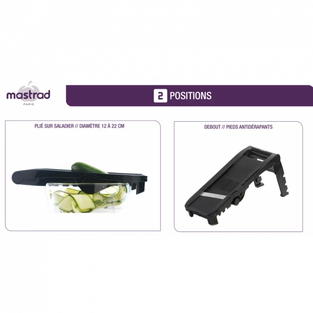 Meilleure affaire 🔥 Mandoline Multi-râpes en V Mastrad 🎉 5 Meilleure affaire 🔥 Mandoline Multi-râpes en V Mastrad 🎉 – Image 3