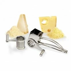 Promo ❤️ Moulin Râpe à Fromage inox 2 tambours ❤️